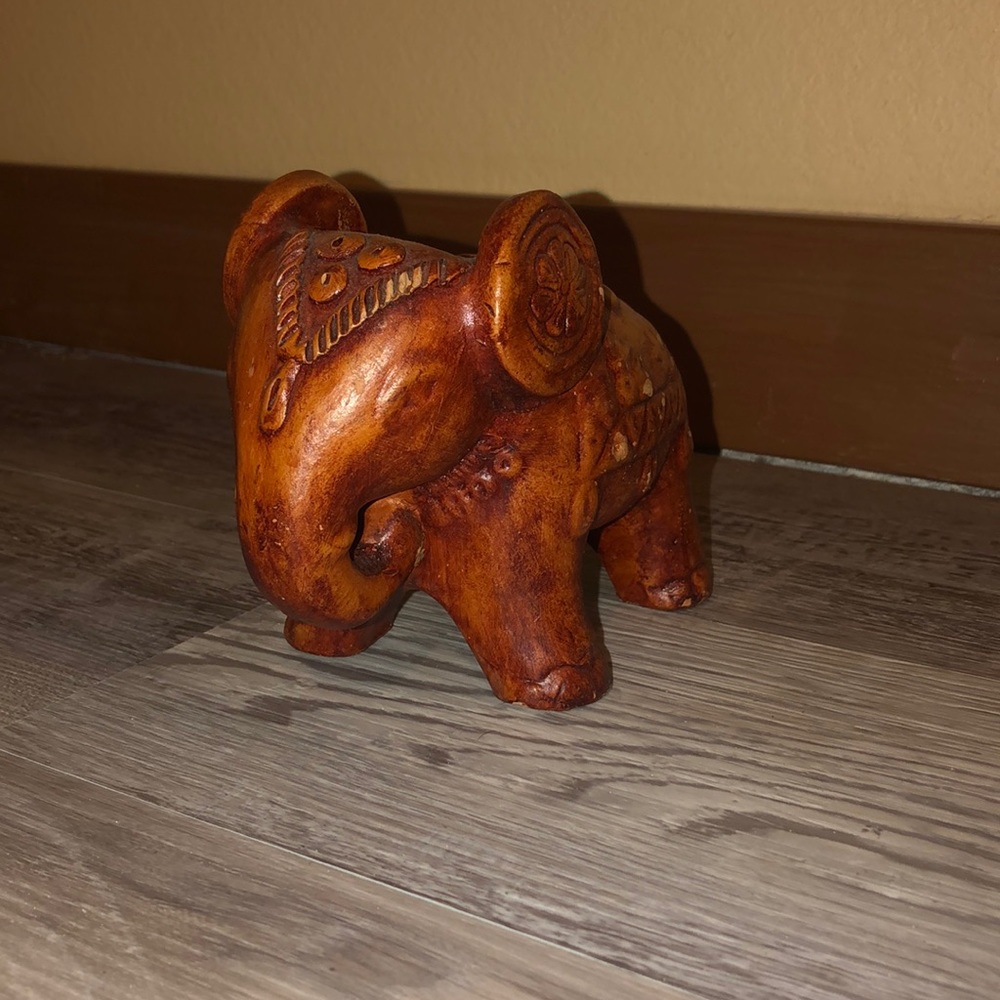 Earthbound Indian elephant